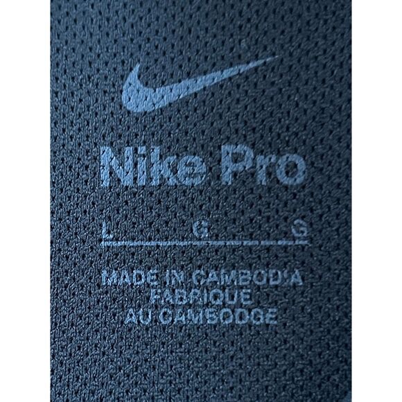 Nike Pro Black Padded American Football Shorts  Mens Size Large - Picture 4 of 8